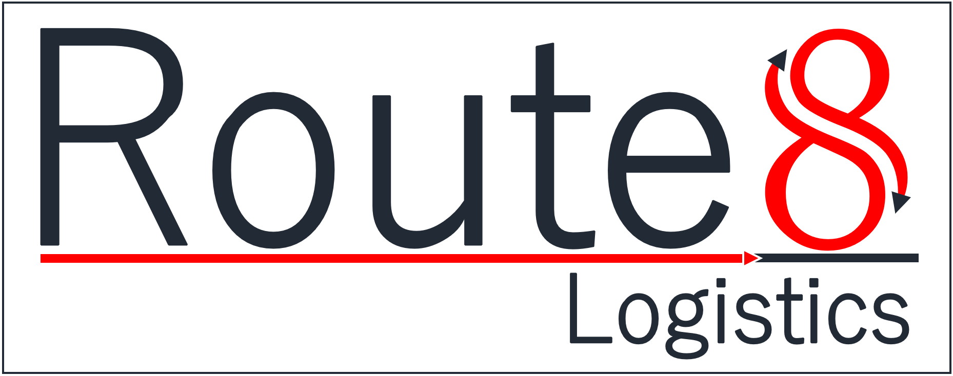 Route 8 Logistics Logo